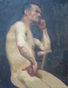 Torso of a Sitting Man